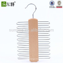 Natural Hardwood neckties holder neckties hanger